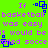Green background with purple text reading "If basketball was easy it would be called soccer" and blue pixelated square icons scattered across the image.