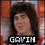 A four- shows a person with long dark hair and red-and-white clothing, each displaying the name "GAVIN" in pixelated text below