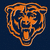Three orange bear head icons on dark blue background with one gray , each showing distinct pixelated outlines and expressions
