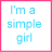 A 4x4 contact sheet of animated frames showing a text-based icon with light blue and pink text on white backgrounds, arranged in a grid with some gray background areas.