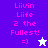 Pixelated text and emoticons on a split background with two distinct star symbols in different positions.