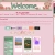 A static image shows a grid of small square icons with pastel colors including green, blue, brown, dark green, and purple on a light pink background.