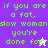 Pixelated green text on purple and white backgrounds with a small star icon, displaying the phrase "if you are a fat, dow woman you're done for.".