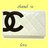 Pixelated black 'IC' text on a light gray rectangular background with yellow border, static image.