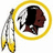 Pixelated icon shows Native American profile with feathered headdress inside yellow circle on white background, next to red text on yellow background.
