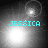 Four- of grayscale light-emitting shapes with cyan text 'JESSICA' below each, showing animation changes in bright spots and circular outlines