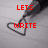 A pen draws a heart shape on paper while red text changes sequentially from 'LETS WRITE' to 'A', then 'LOVE SONG'.