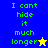 Green pixelated text "I cant hide it much longer" on blue and yellow backgrounds with a star icon, transitioning to gray background.