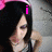 A four- shows a person with dark hair wearing pink headband and gray top, with text changing