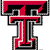 Pixelated red and black stylized letter T with gray outline on white background.