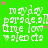 Green background with white text reading 'mayday parade.all time low valencia' and pink stars scattered across the image.