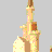 Animated pixel art of two mouse characters in red hats against a castle backdrop, with text overlays promoting 'The Tale of Despereaux' in theaters.