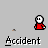Animated contact sheet of a red stick figure icon with multiple variations including floating blue UFOs, gray shadows, and text changes across 22 frames.
