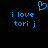 Blue pixelated text and heart symbol on black background, two identical static frames side-by-side.