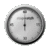 identical circular clock icons with black hands and numerals on a light gray background, showing no visible animation changes