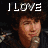 A four- of pixelated images showing a person with curly hair in various poses and backgrounds, each containing text