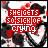 identical pixelated icons featuring red text 'SHE GETS SO SICK OF CRYING' over a black-and-white patterned background with scattered red splatters