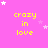 A static image with a bright pink background displaying repeated yellow text 'crazy in love' surrounded by white and pink star shapes.