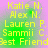 Yellow text on a green and pink gradient background displays names and 'Best Friend' in a pattern