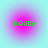 Four identical circular icons with pink-to-blue gradient backgrounds display green text 'bAilEe' on a light cyan backdrop.