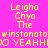 Yellow pixelated text on a pink background with two color variations of the same design.