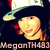 Four identical pixelated images of a person wearing a green and white cap, red earrings, and dark clothing arranged in a with text overlays