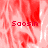 Red and white pixelated background with three instances of the text 'Saosin' in red, positioned across different areas of the image.