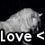 A black-and-white animated icon shows a cow-like animal with a rounded body and small horns, positioned in three different angles across the