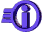 A contact sheet of 20 animated frames showing a blue information icon with varying depth, shading, and perspective effects across sampled frames.