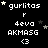 Pixelated text and star symbols on a black background with animated star positions across frames.