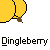 Two yellow balloon-shaped icons with brown tassels, side-by-side on gray background, each with pixelated text below.