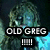 A four- shows a person with long hair holding a phone, with text changing from 'OLD GREG !!!!' to 'OLD GREG !!!!' and then to 'OLD GREG !!!!'