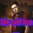 six pixelated images showing a man in various poses with overlaid text fragments and symbols