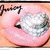 A pink circular icon with a stylized white and gray figure holding an object, featuring partial text reading "Penny" in dark brown at the top left.