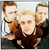 Static 50x50 pixel icon showing three people in a group pose with brown hair on left and right, blonde hair center, all wearing dark clothing against light background.