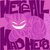 Pixelated purple and pink image with repeated text 'HEEAL' and 'KRO HEE', a smiling face, and a solid gray rectangle.