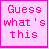A 3x3 grid of animated frames showing a text-based guessing game with pink pixelated text on light pink backgrounds, where the word 'feet' repeatedly appears in different arrangements across frames.