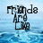 Animated icon with blue ocean background showing sequential text changes: 'Friends Are Like', then 'Balloons Never Let Them Go' with a balloon graphic.