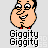 Pixelated cartoon character with light brown skin, black hair, and red collar, shown in multiple expressions with text bubbles above.
