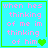 Pixelated text on cyan background with green border; four show sequential heart animation changes