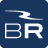 Dark blue square icon with white pixelated 'BR' letters and a stylized white arrow above them.