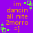Purple background with orange text reading "im dancin all nite 2morro" and green square-based pixel art icons in corners, two identical static frames shown.