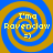 Four identical pixelated display yellow text 'I'm Ravenclaw =)' over blue and gold spiral backgrounds