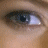 A 4-frame contact sheet showing a person's eye in different states of openness and gaze direction across sampled frames.