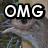 A pixelated bird-like creature with large eyes and a beak appears in four , with text overlays reading "OMG" and "creepy"
