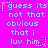A static image with bright pink background and cyan text repeating 'i guess its not that obvious that i luv him' in three , each containing the same phrase