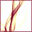 A static pixelated image with diagonal lines of maroon and beige tones against a white background, framed by a thin maroon border.