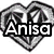 A four- displays text fragments over distinct backgrounds: a metallic heart, a dark surface with pink vines, a pink cartoon face, and a blank gray