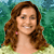 A pixelated image shows a woman with long brown hair smiling, next to 'CAMP ROCK' text on a green background.