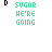 Animated contact sheet of a pixel art icon showing text changes across frames with green, black, and gray colors on transparent background.